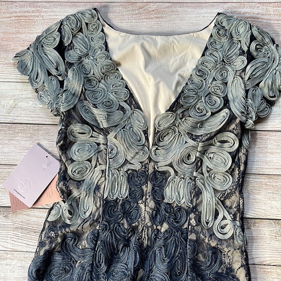 NWT BHLDN JS Collection Santiago Dress Navy/Cloud - Picture 7 of 12